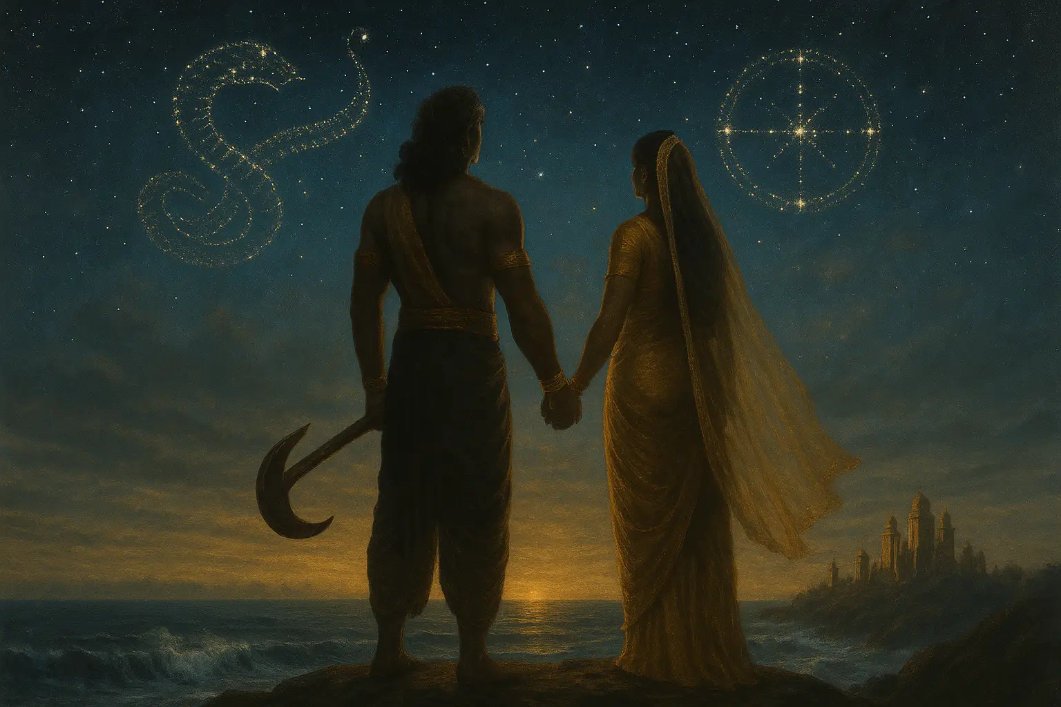 Revati and Balarama divine cosmic union in ancient Hindu mythology